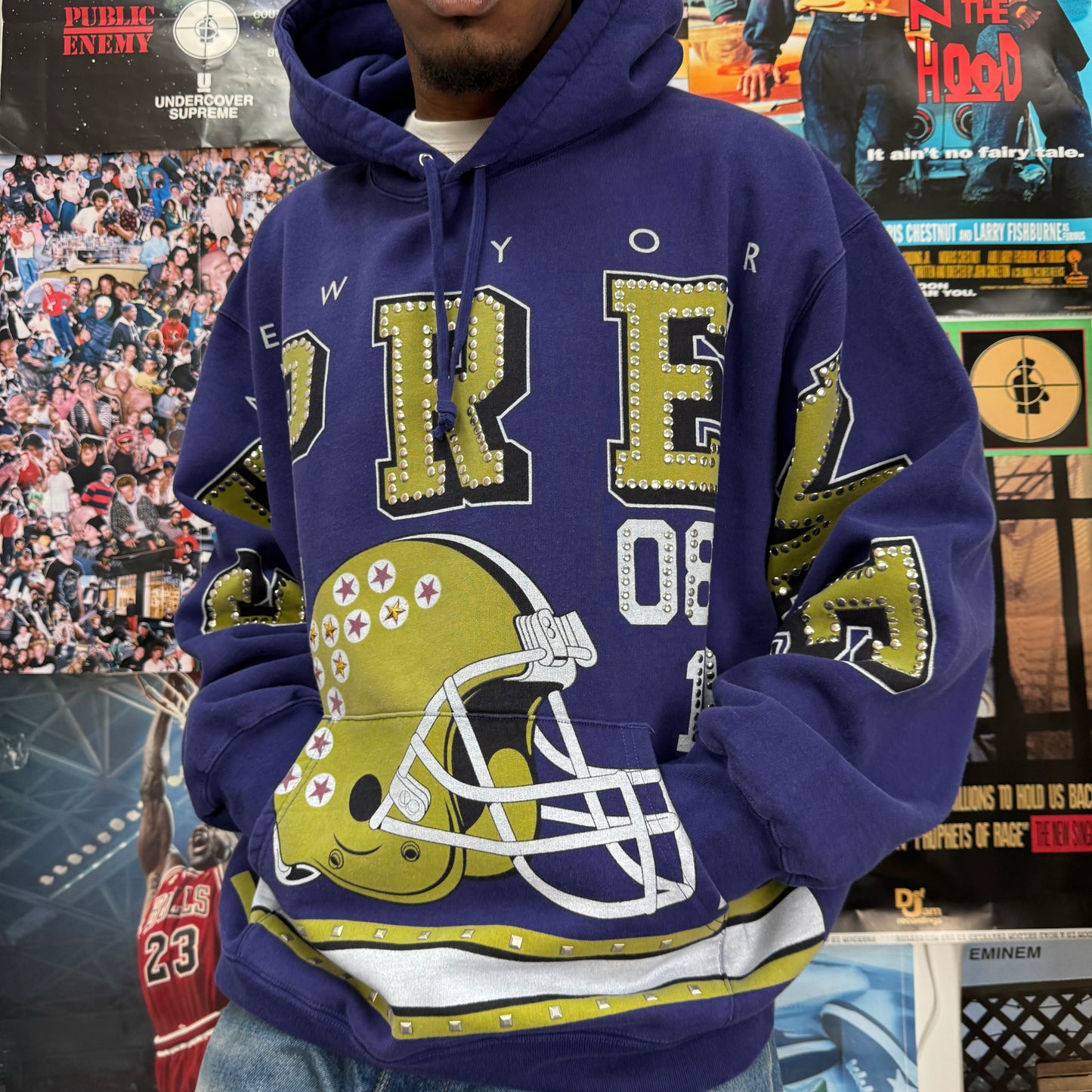 SUPREME FW24 CHAMPIONS STUDDED HOODIE
