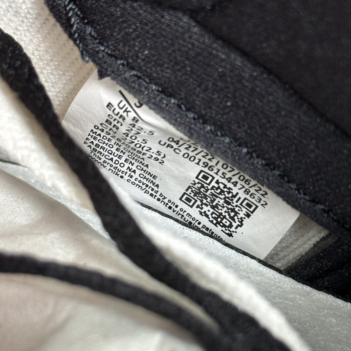 JORDAN 1 LOST AND FOUND