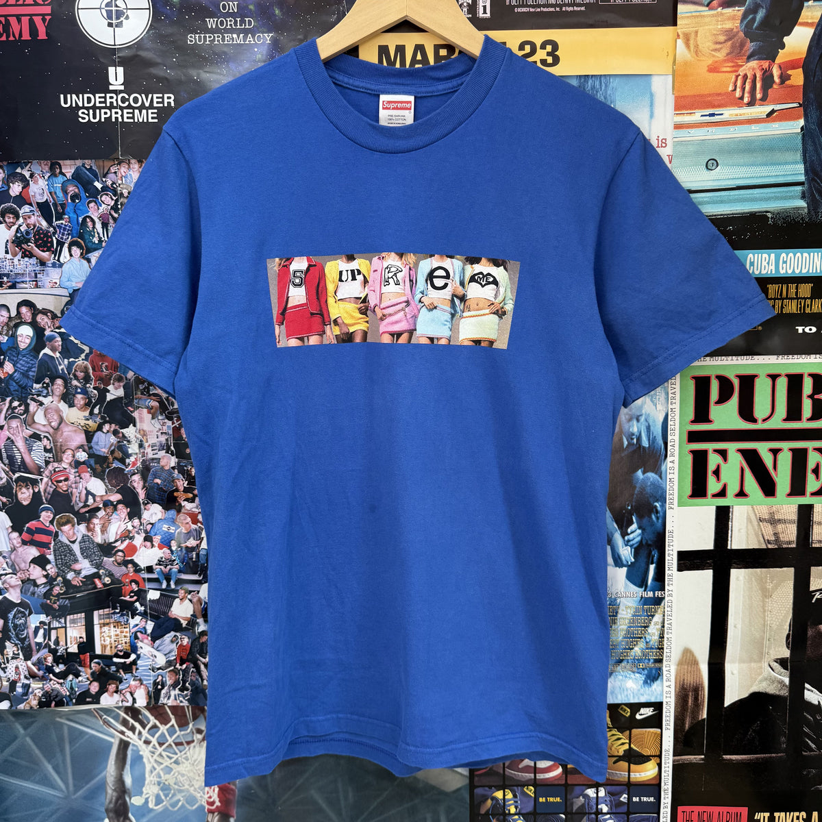 SUPREME BLUE GIRLS TEE