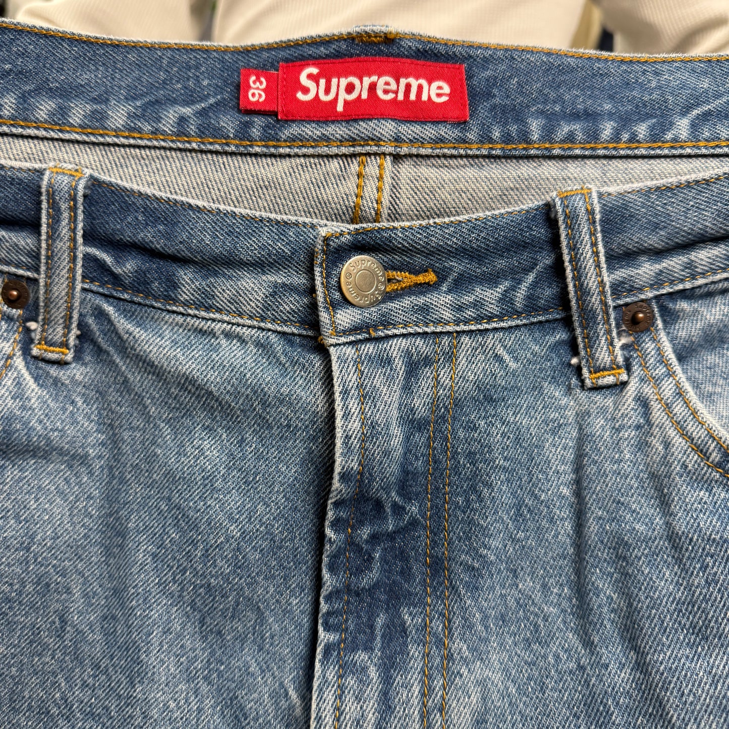 SUPREME FW24 BAGGY DENIM JEANS
