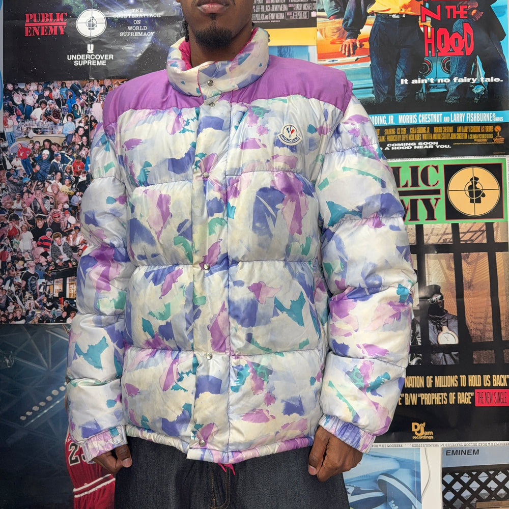 MONCLER GRENOBLE 1980s 2 IN 1 DOWN PUFFER JACKET