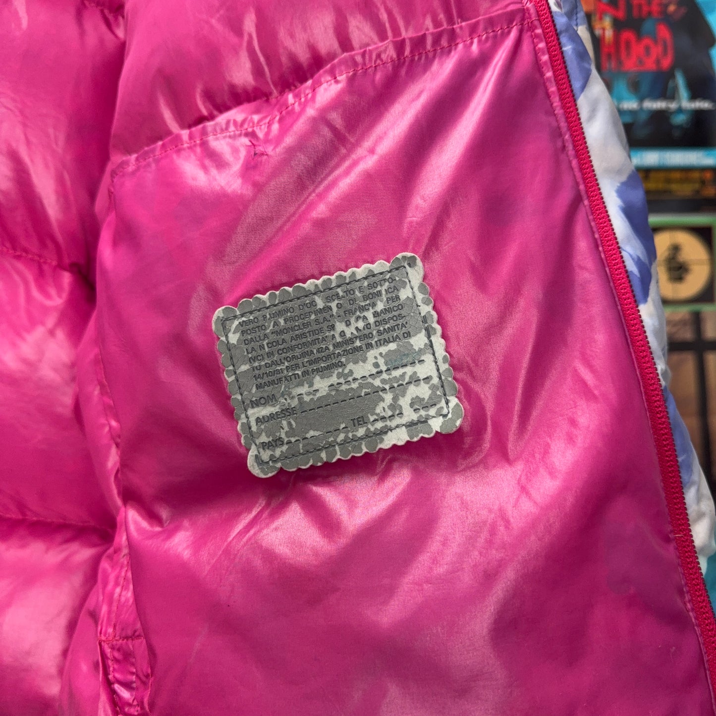 MONCLER GRENOBLE 1980s 2 IN 1 DOWN PUFFER JACKET