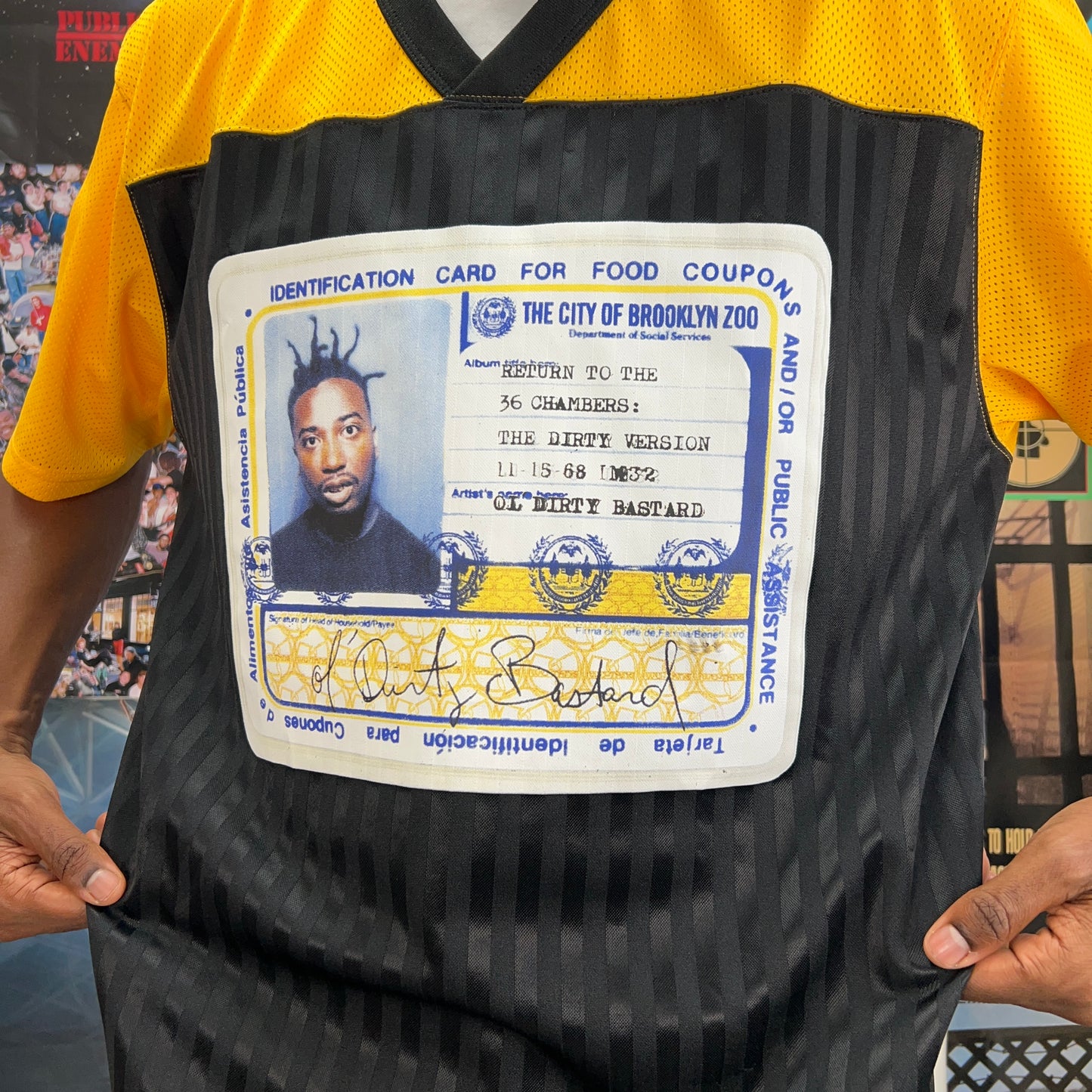 SUPREME SS19 OL'DIRTY BASTARD FOOTBALL JERSEY