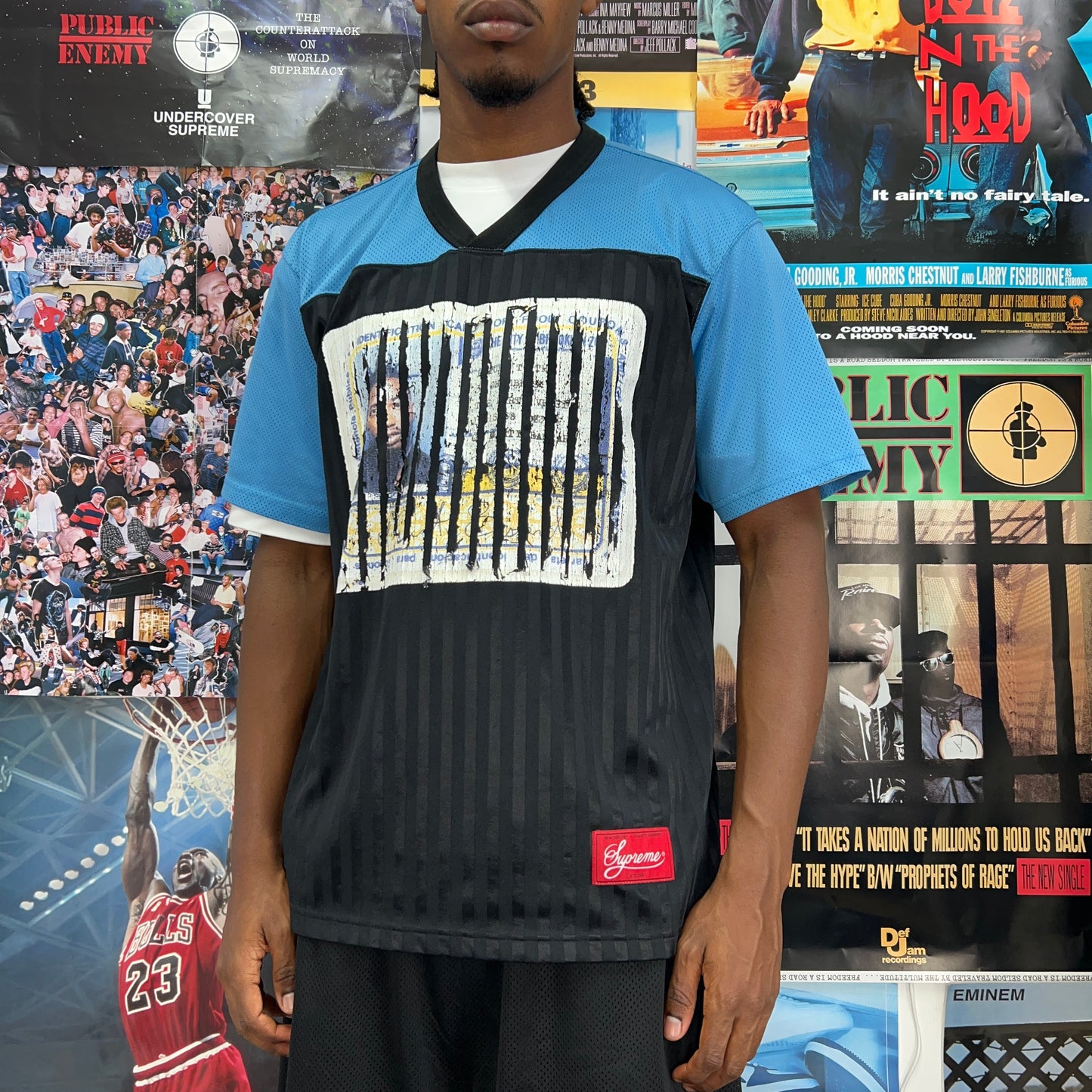 SUPREME SS19 OL'DIRTY BASTARD FOOTBALL JERSEY