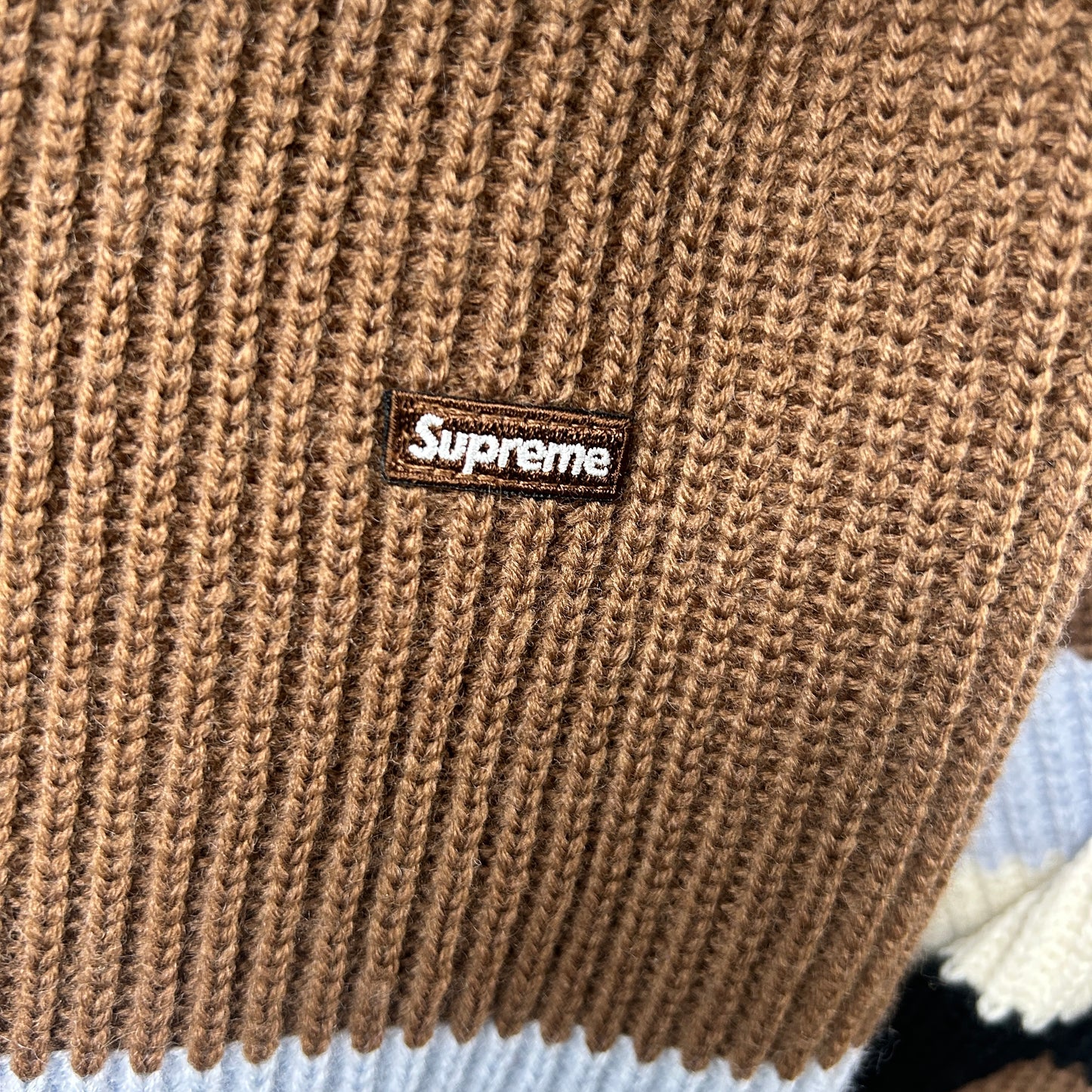 SUPREME FW23 SMALL BOX POLO SWEATER
