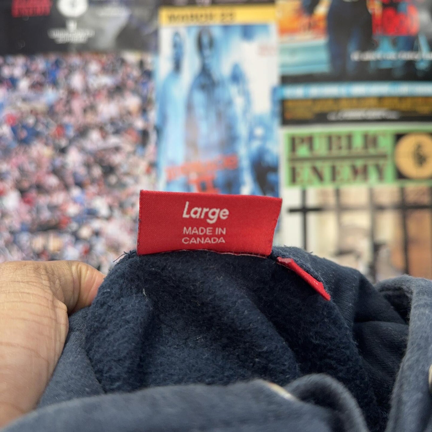 SUPREME SS16 MOTION LOGO HOODIE