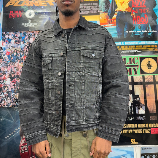 SUPREME FW22 LAYERED DENIM TRUCKER JACKET