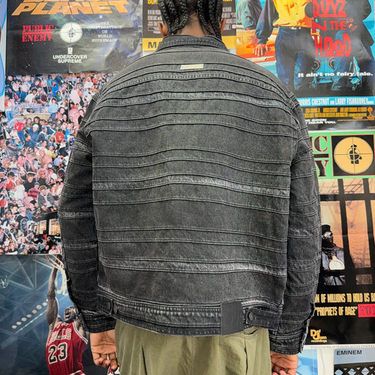 SUPREME FW22 LAYERED DENIM TRUCKER JACKET