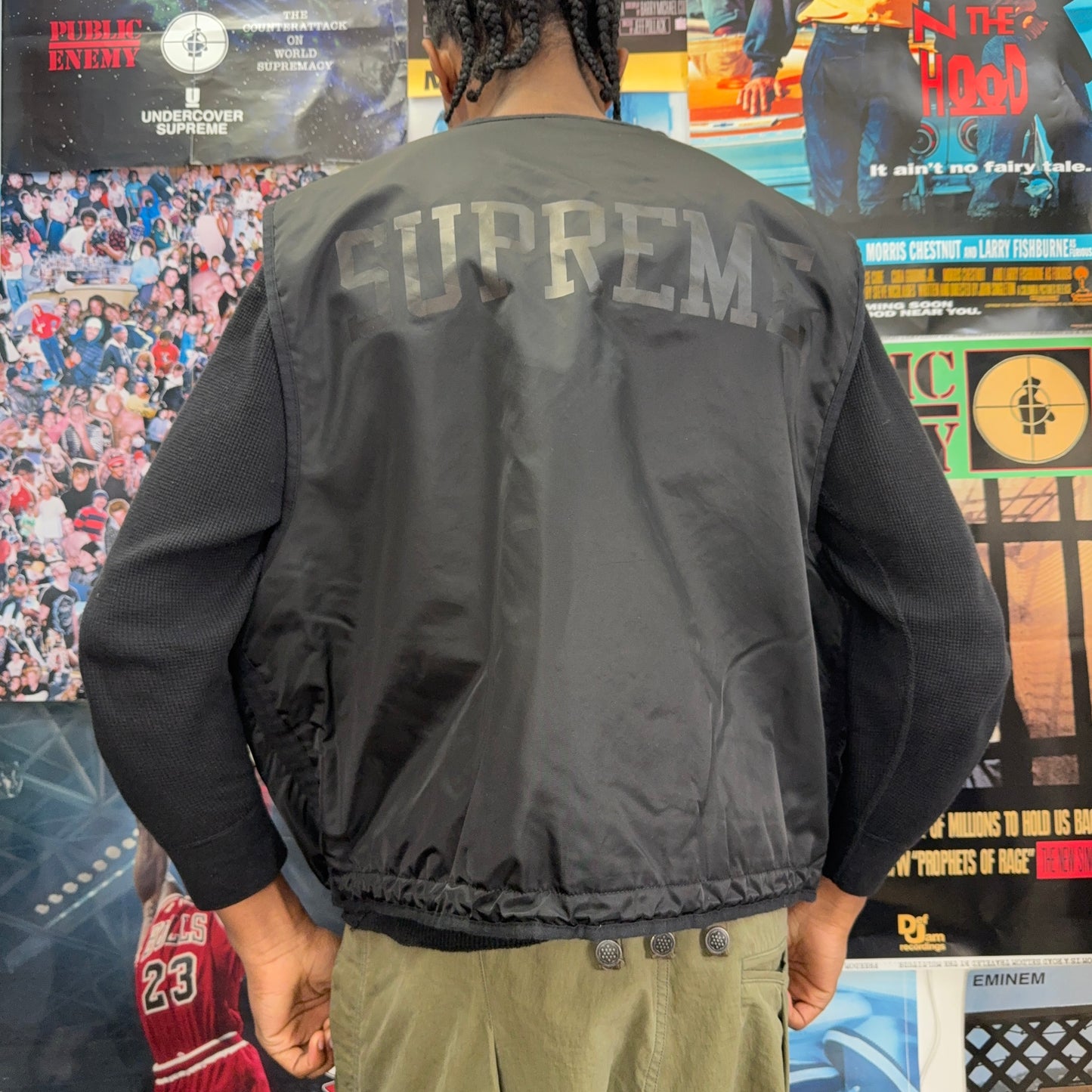 SUPREME SS24 MA-1 REVERSIBLE VEST