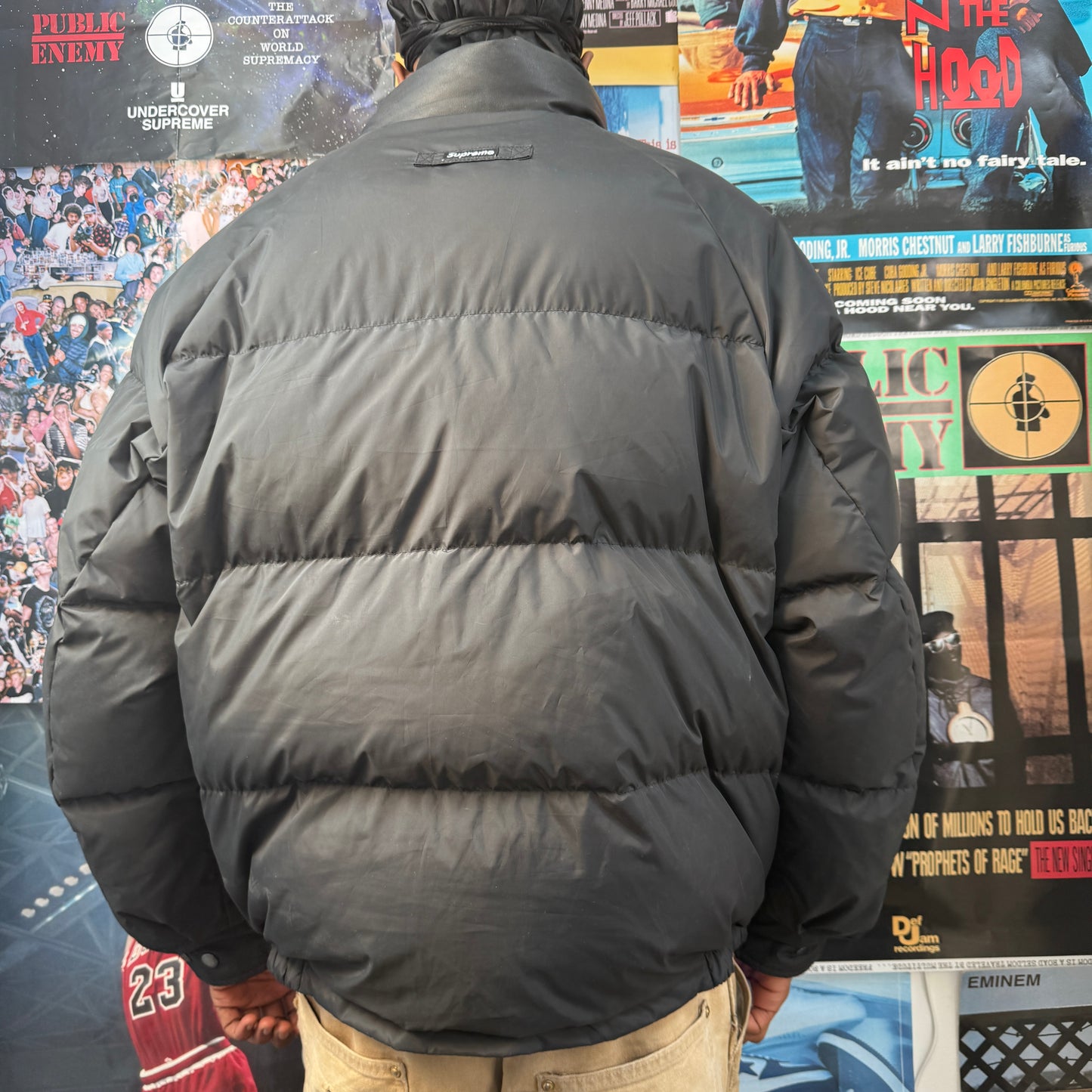 SUPREME SS24 REVERSIBLE DOWN PUFFER JACKET