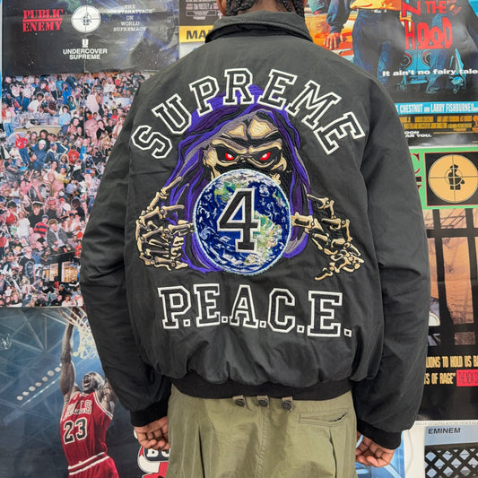 SUPREME FW23 PEACE EMBROIDERED WORK JACKET