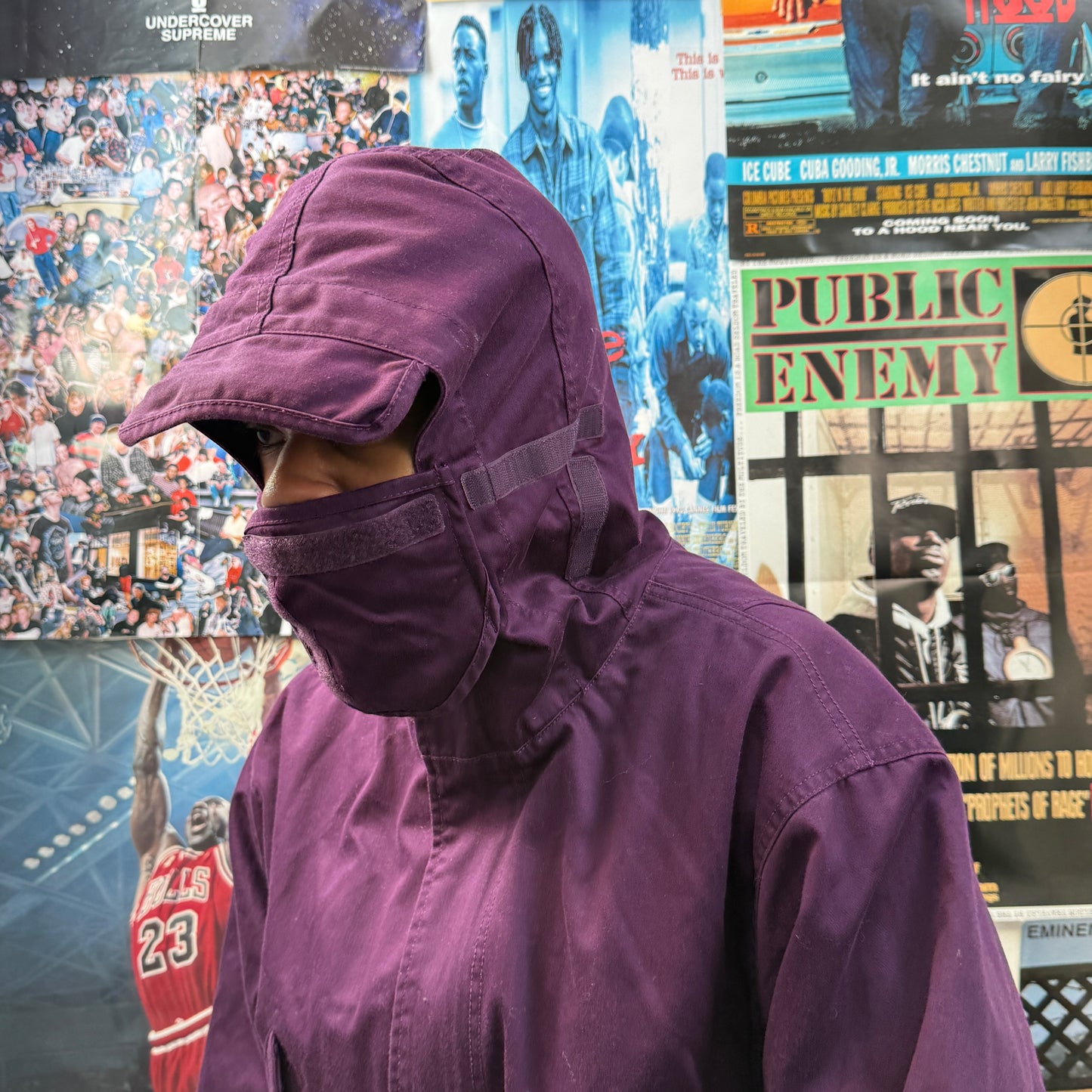 SUPREME SS21 HOODED FACEMASK PARKA JACKET