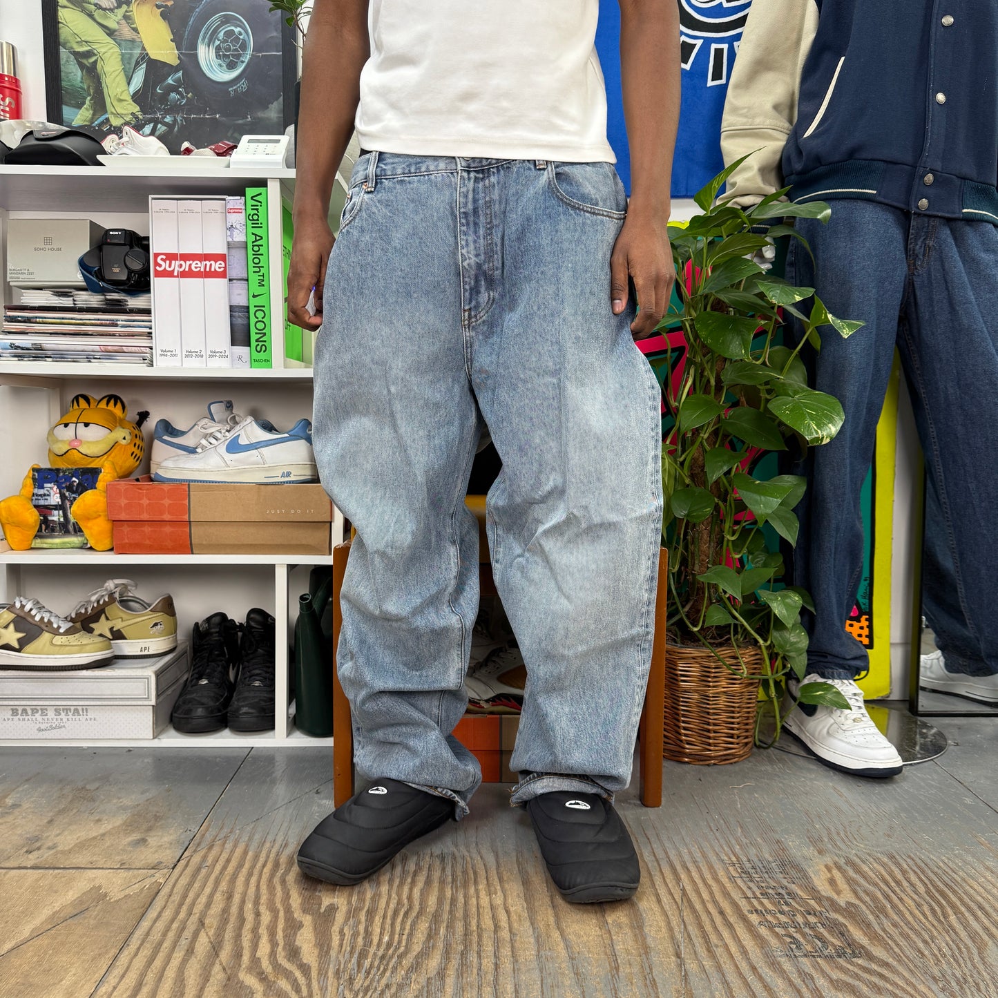 PALACE FW24 EL SCRIPT P90 BAGGY JEANS