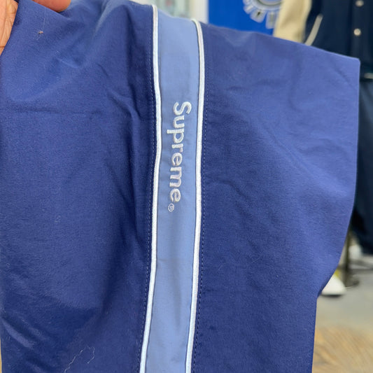 SUPREME SS24 GORE-TEX NAVY TRACK PANT