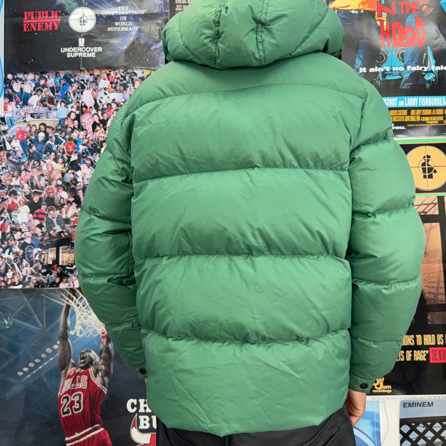 MONCLER HOODED PUFFER JACKET