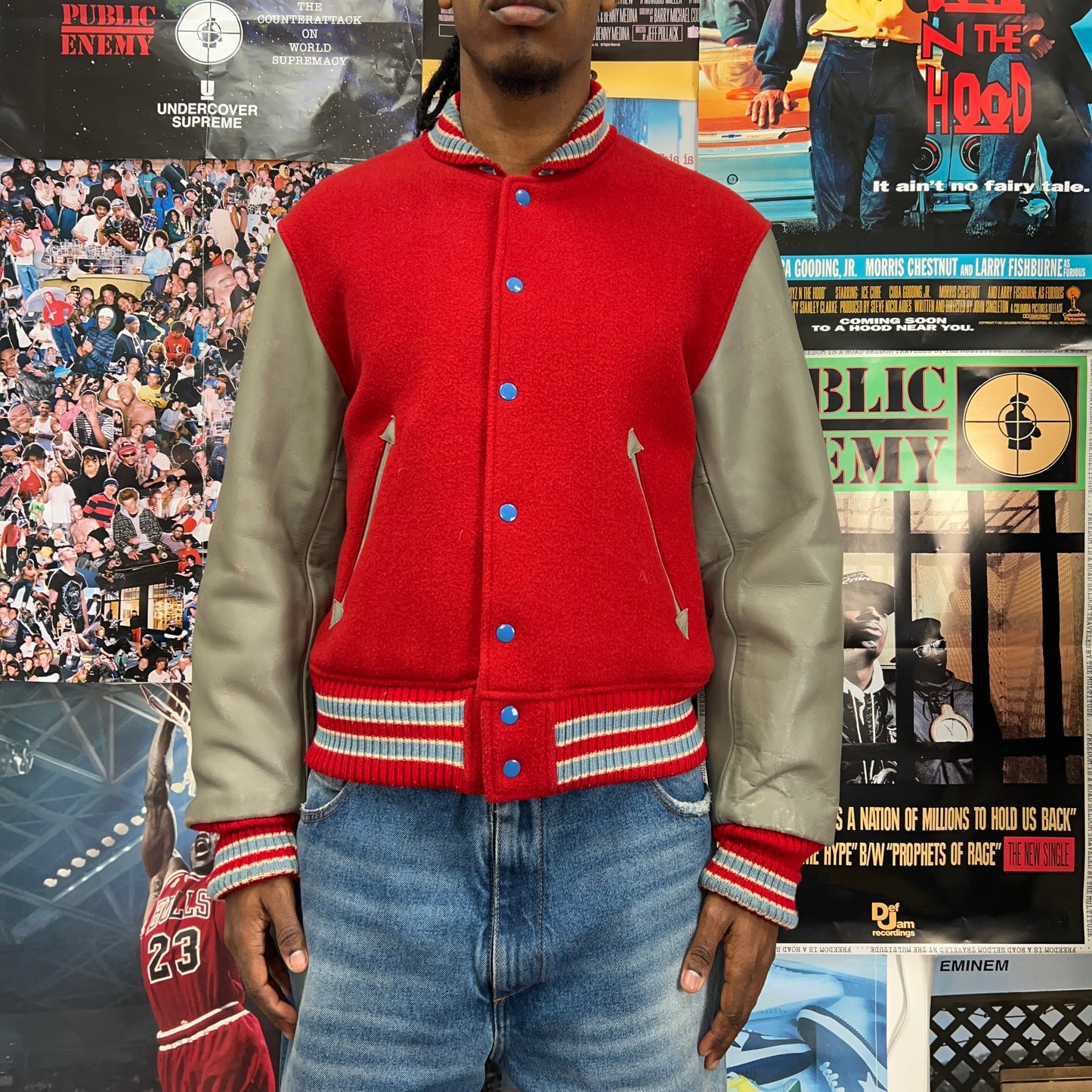 WHITESVILLE VINTAGE VARSITY JACKET