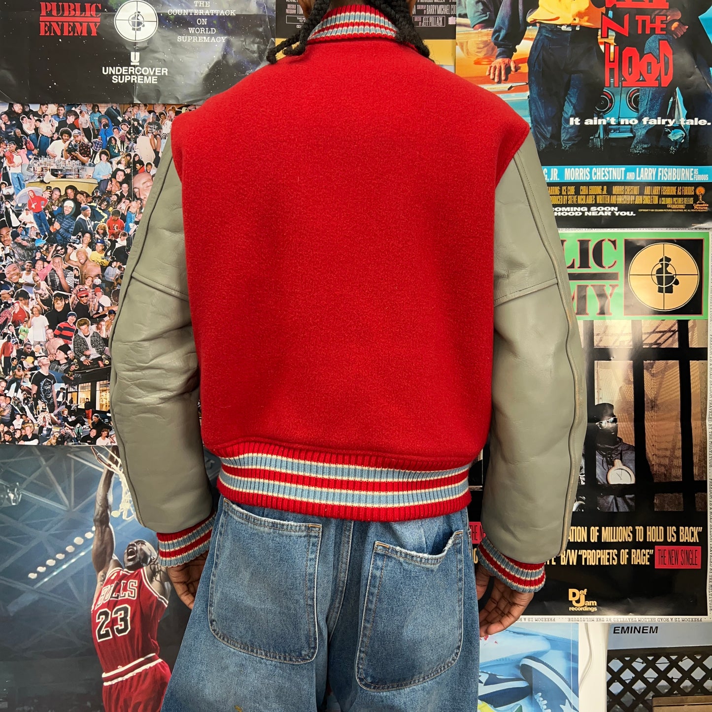 WHITESVILLE VINTAGE VARSITY JACKET