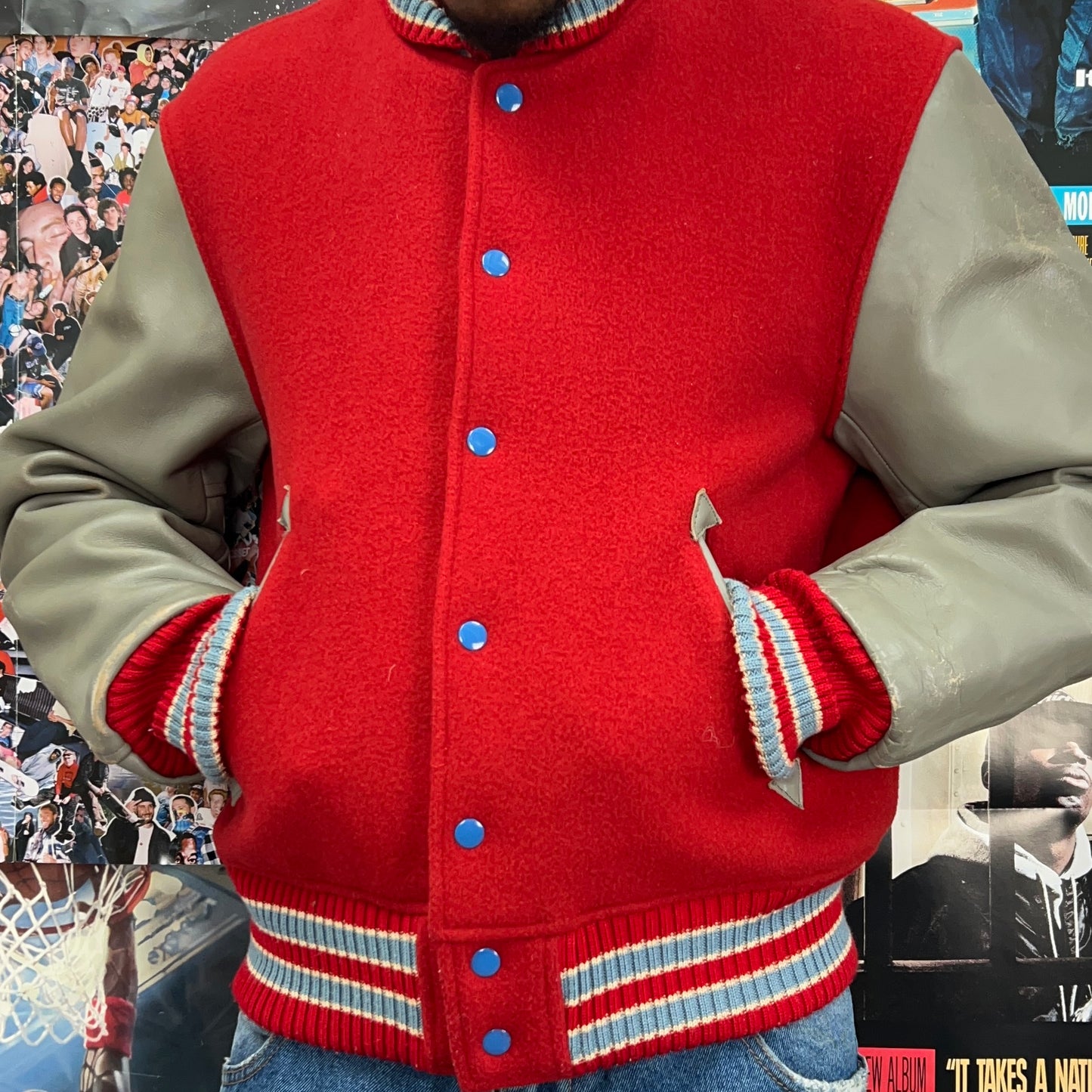 WHITESVILLE VINTAGE VARSITY JACKET