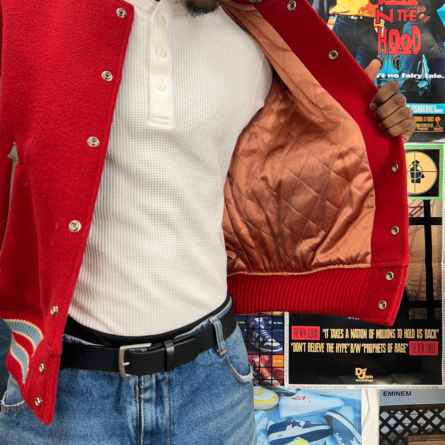 WHITESVILLE VINTAGE VARSITY JACKET