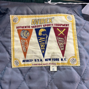 AVIREX NATIVE AMERICAN FULL LEATHER VARSITY JACKET