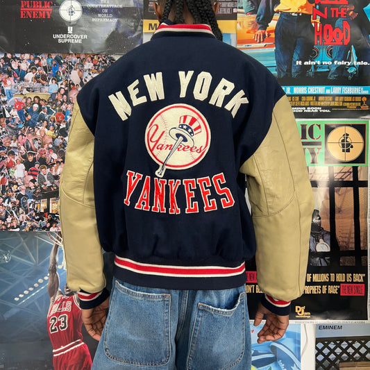 NEW YORK YANKEES VINTAGE VARSITY JACKET