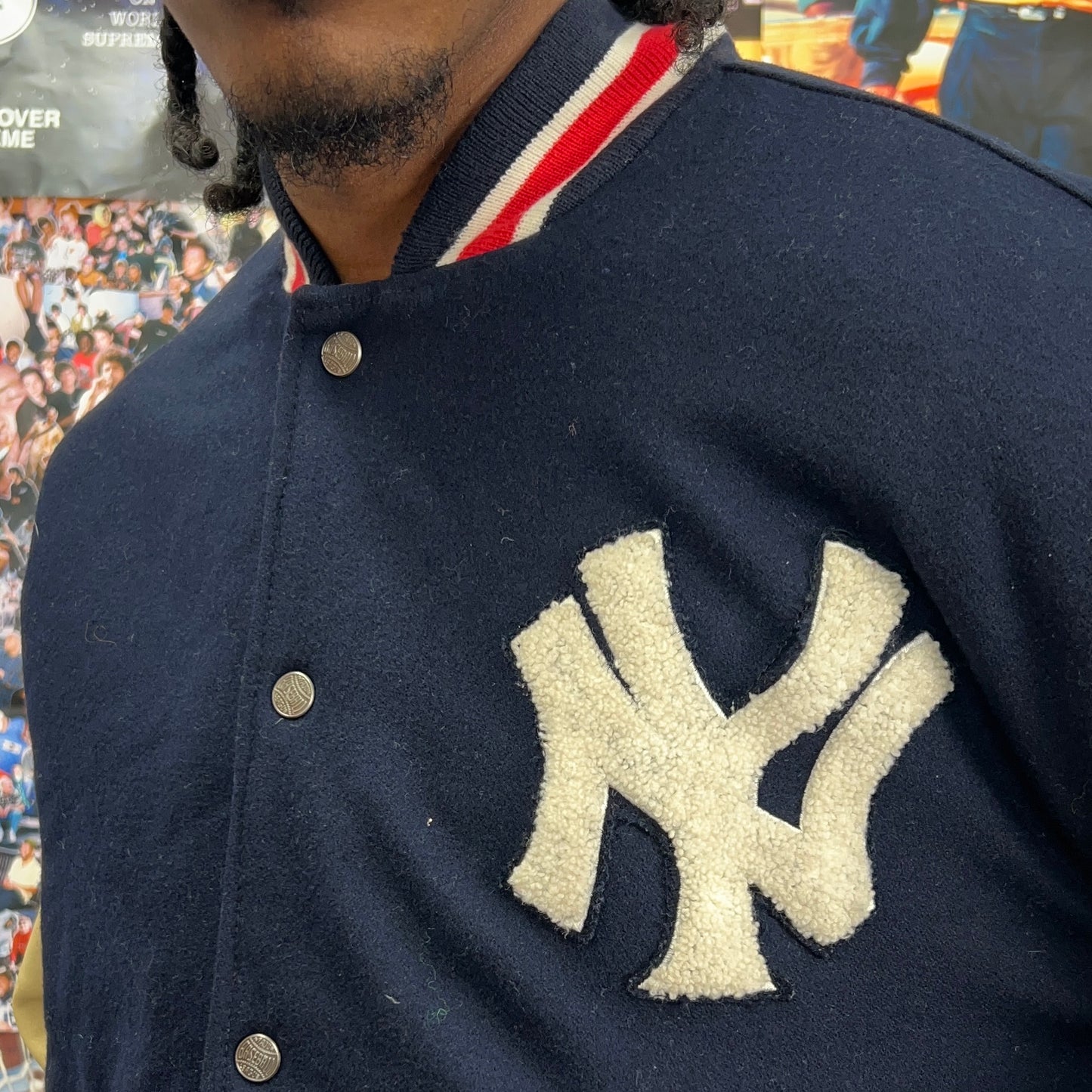 NEW YORK YANKEES VINTAGE VARSITY JACKET