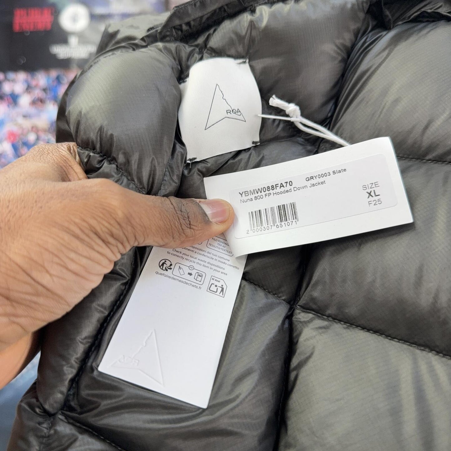 ROA OUR LEGACY ANNIVERSARY NUNA 800 FP HOODED DOWN JACKET