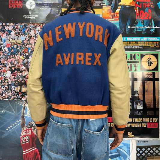 AVIREX NEW YORK 90S VARSITY JACKET
