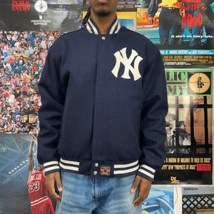 JEFF HAMILTON WOOL NEW YORK YANKEES VARSITY JACKET