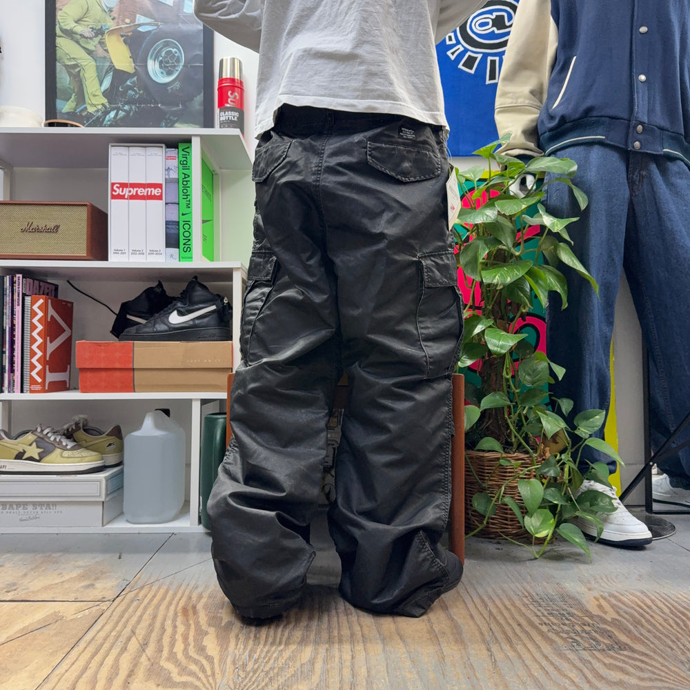 SUPREME FW24 WASHED FLIGHT SATIN CARGO PANT