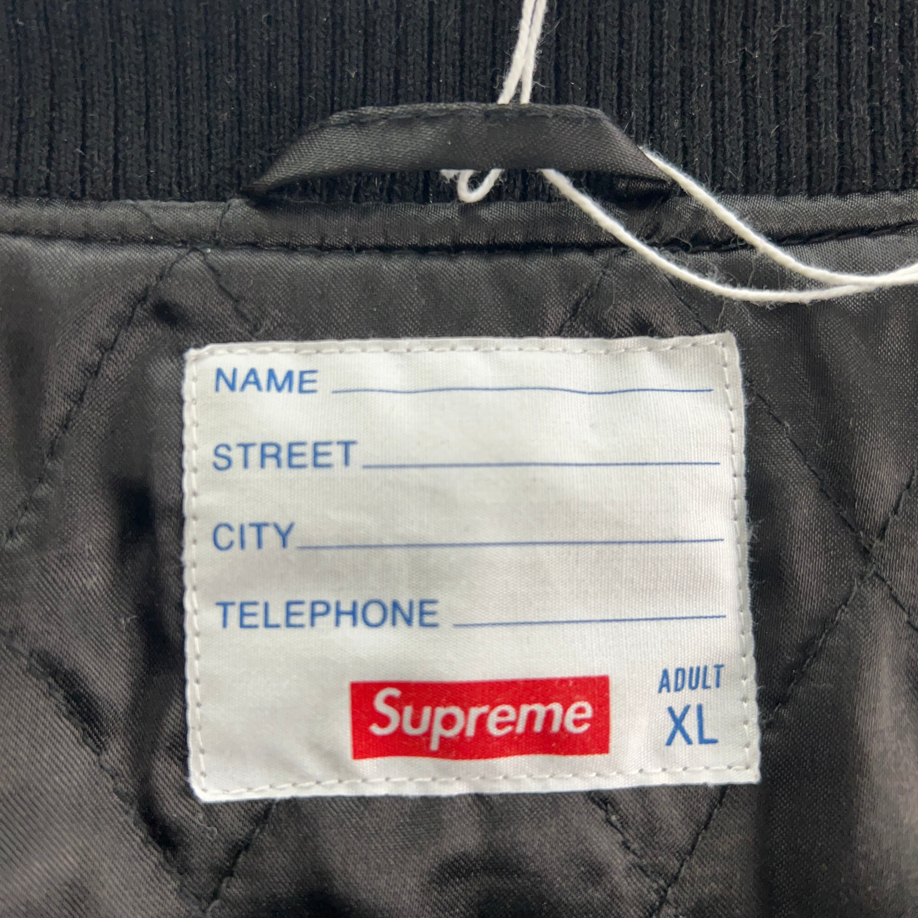 SUPREME WOOL DELTA VARSITY JACKET