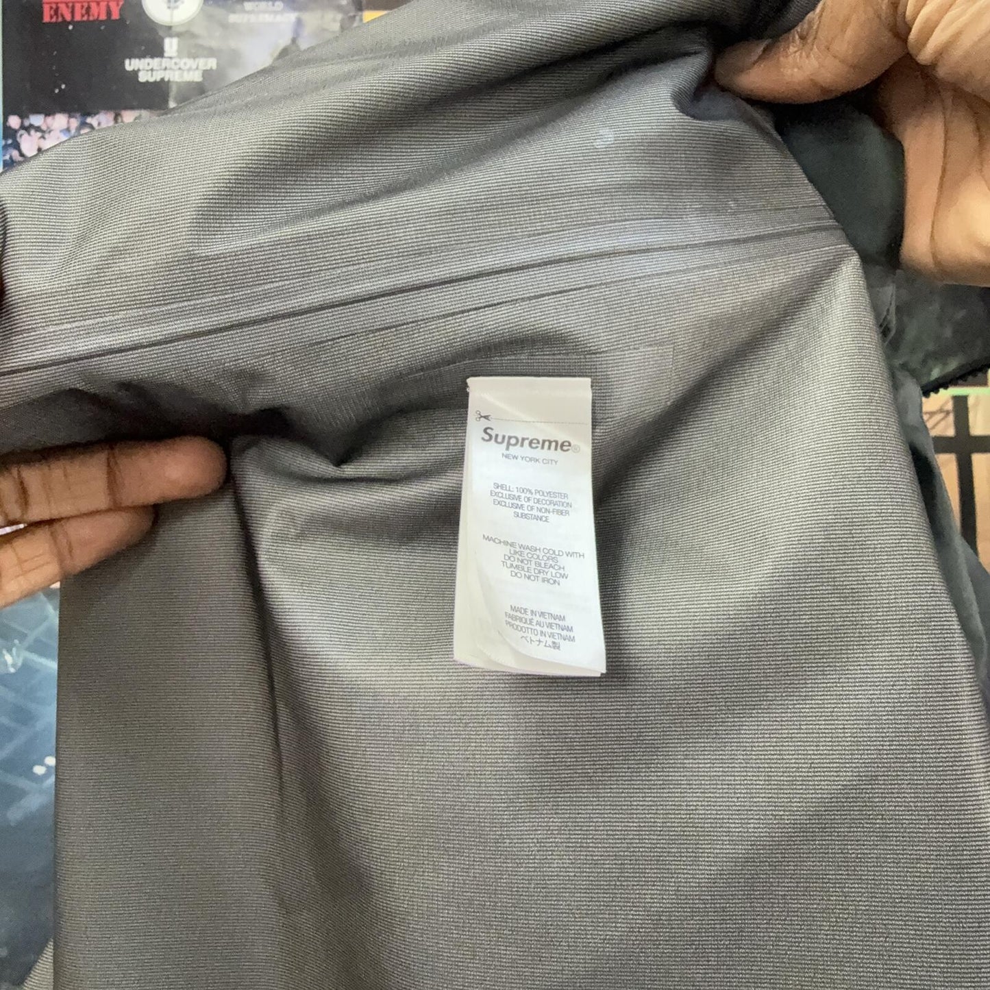 SUPREME SS24 KERMIT GORE-TEX TAPED SEAM SHELL JACKET