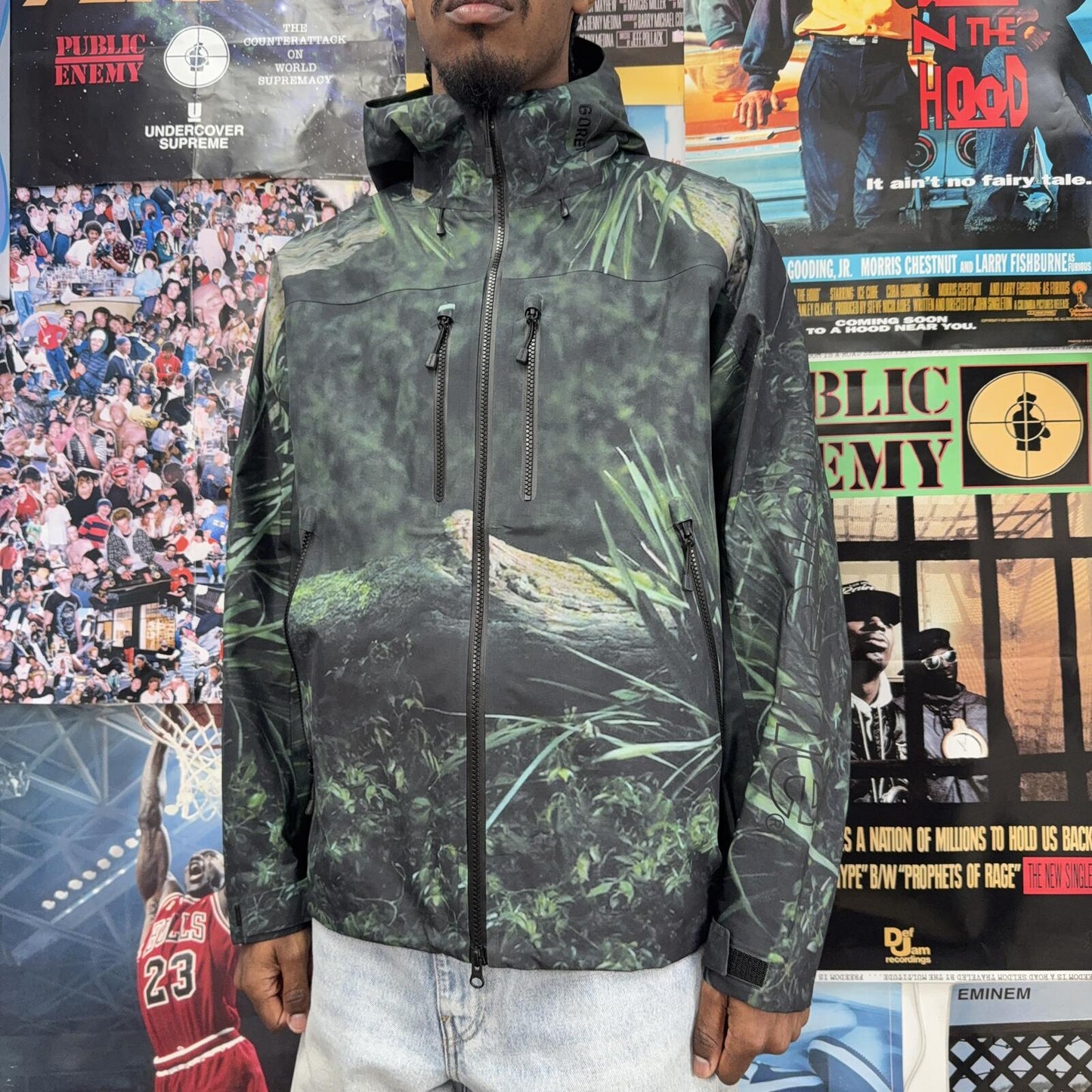 SUPREME SS24 KERMIT GORE-TEX TAPED SEAM SHELL JACKET