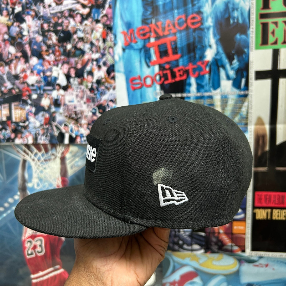 SUPREME FW25 BREAST CANCER AWARENESS BOX LOGO FITTED CAP
