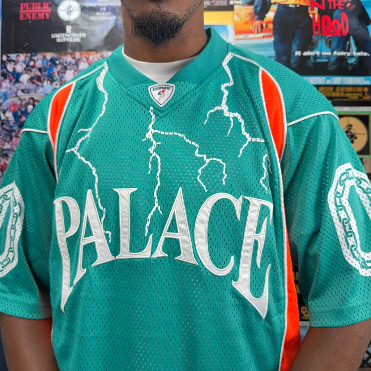 PALACE HESH ATHLETIC TORQOUISE TOP