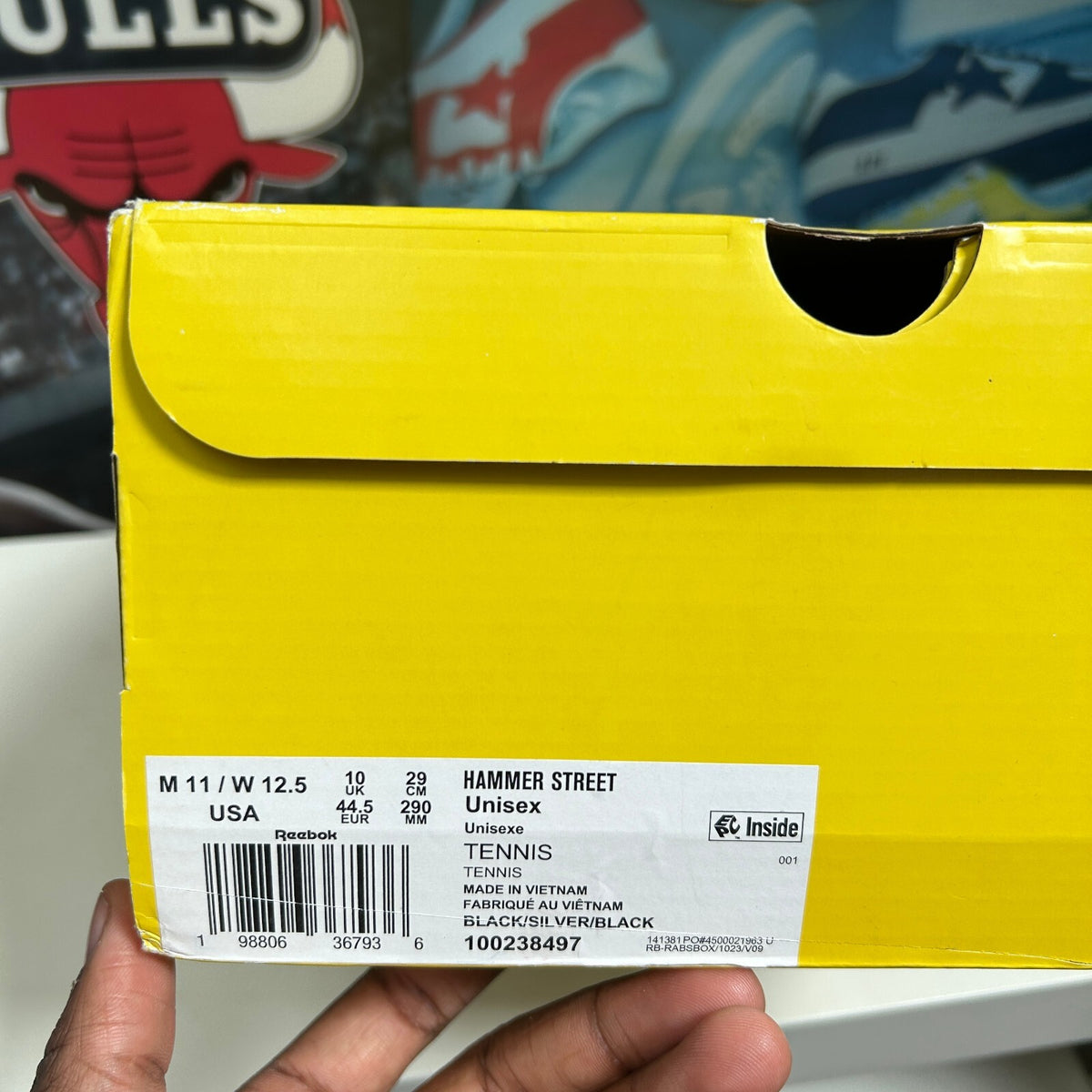 REEBOK X PLEASURES HAMMER STREET SNEAKERS