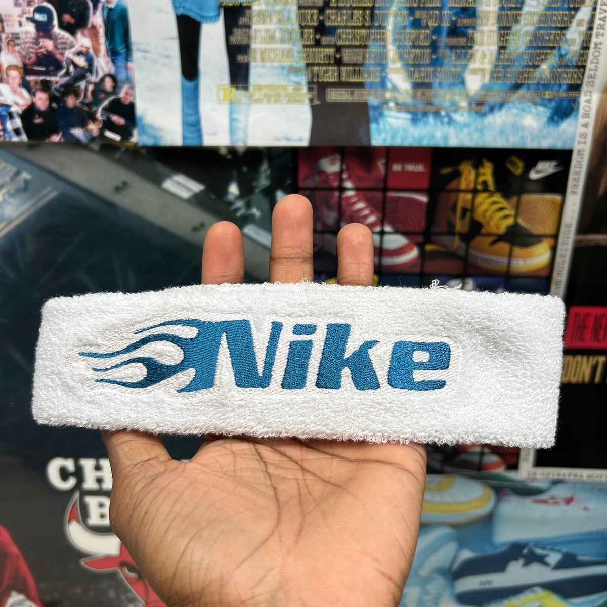 CPFM X NIKE FW22 WHITE SWEATBAND / HEADBAND