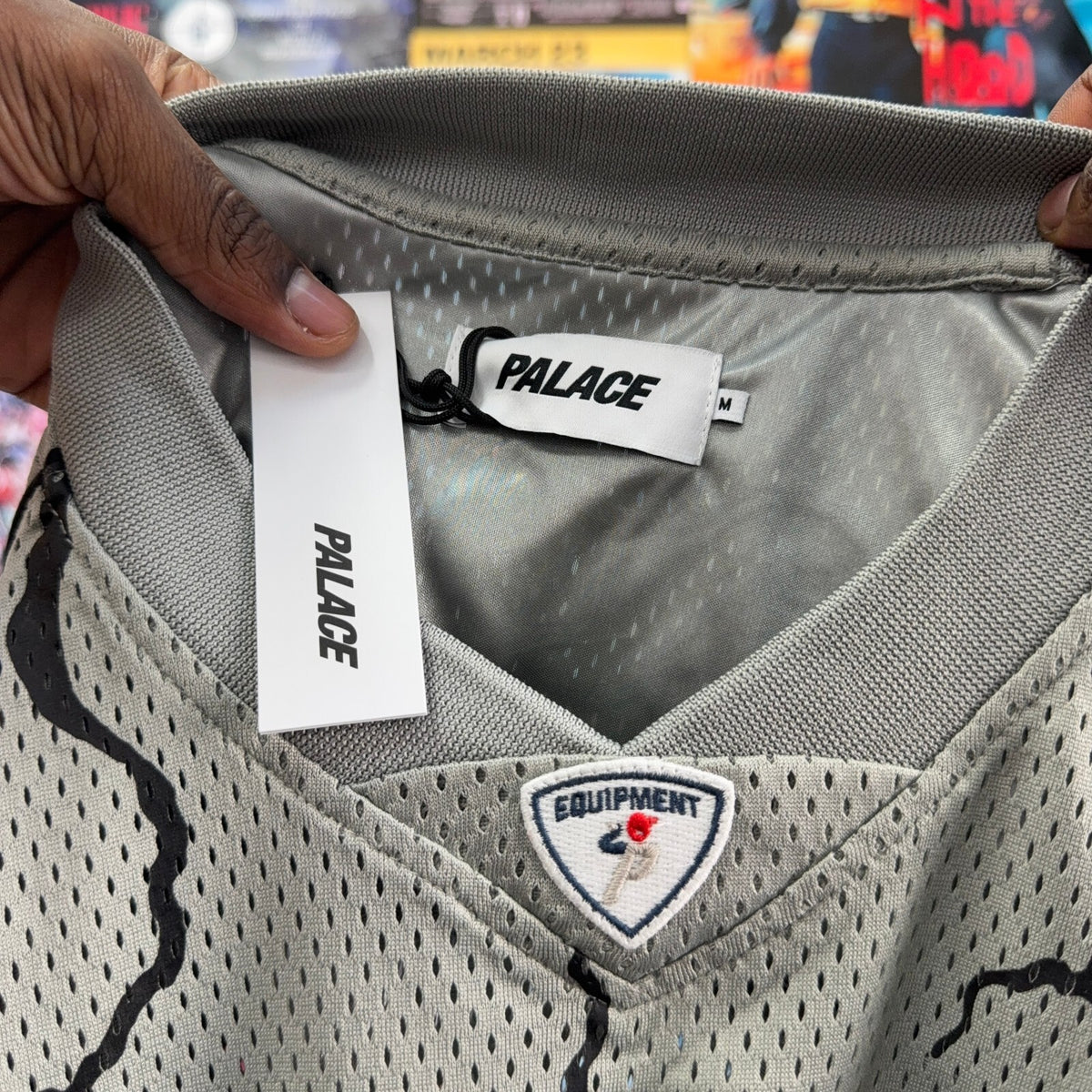 PALACE HESH ATHLETIC TOP GREY