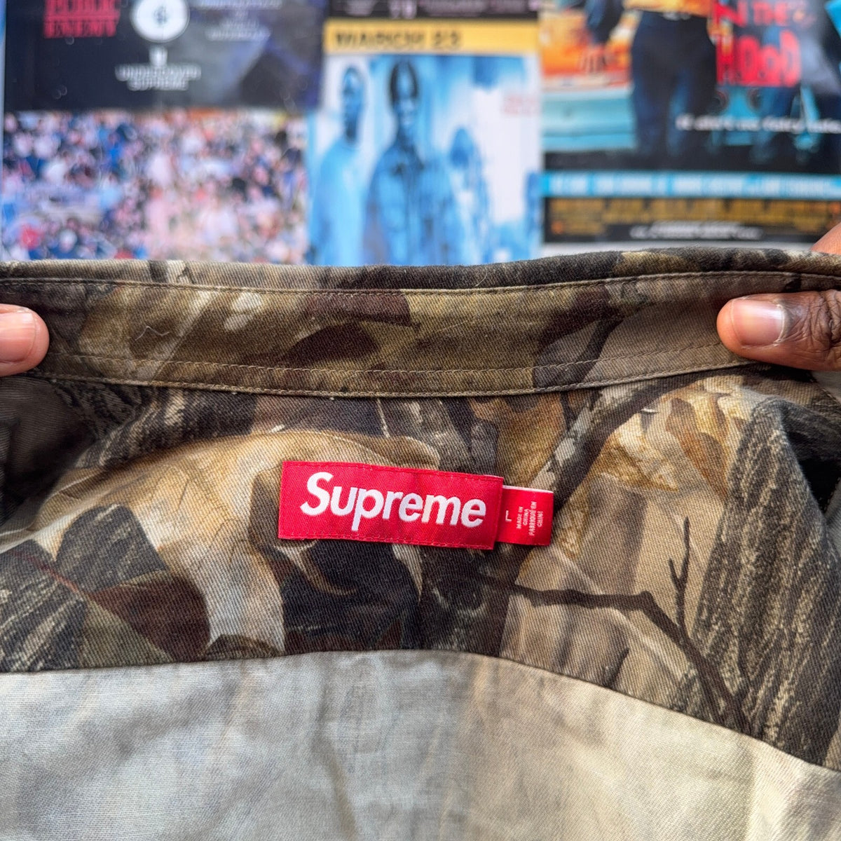 SUPREME SS26 REALTREE SMALL BOX SHIRT