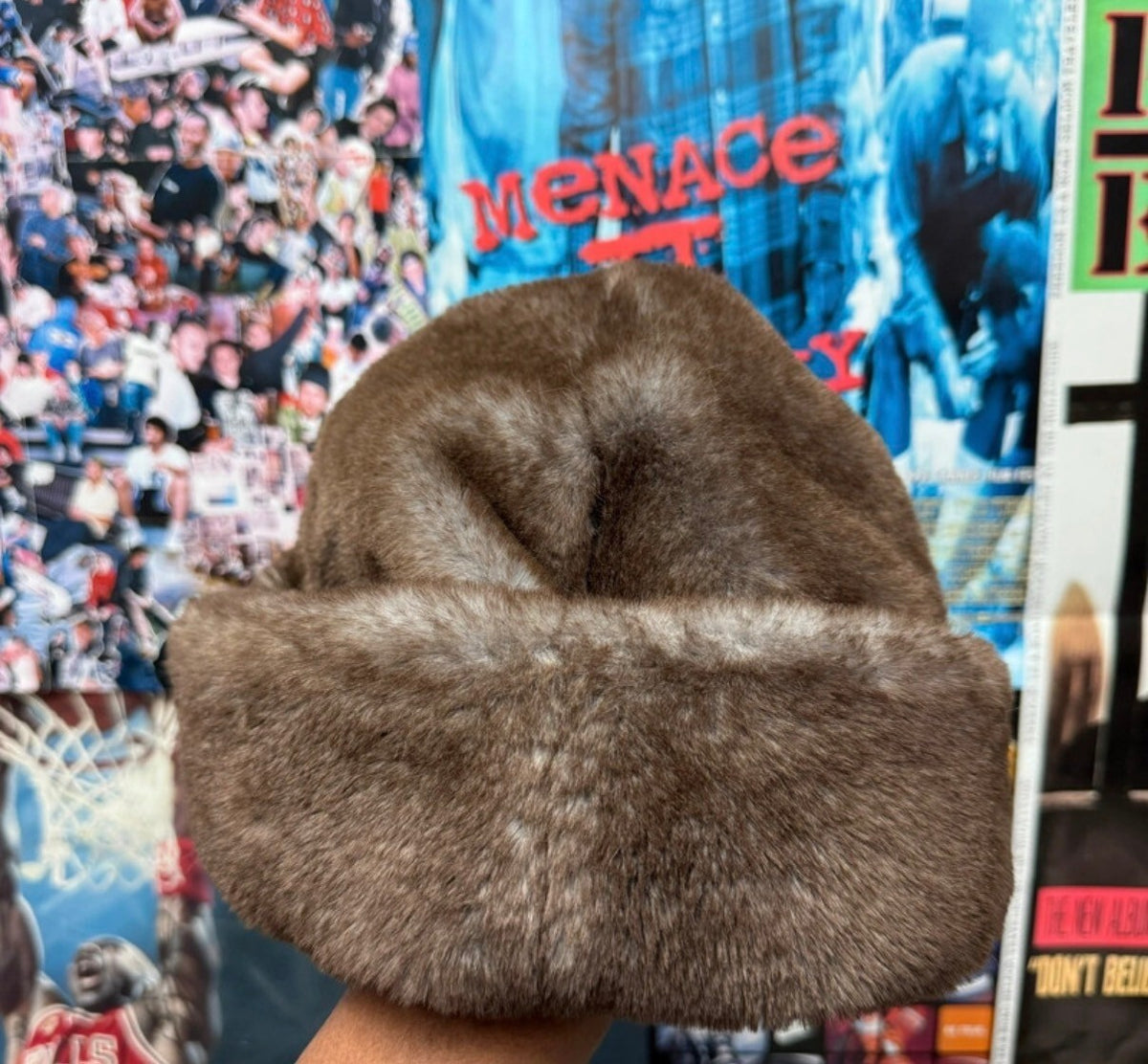 PALACE FW21 TEDDY 2 BROWN BEANIE