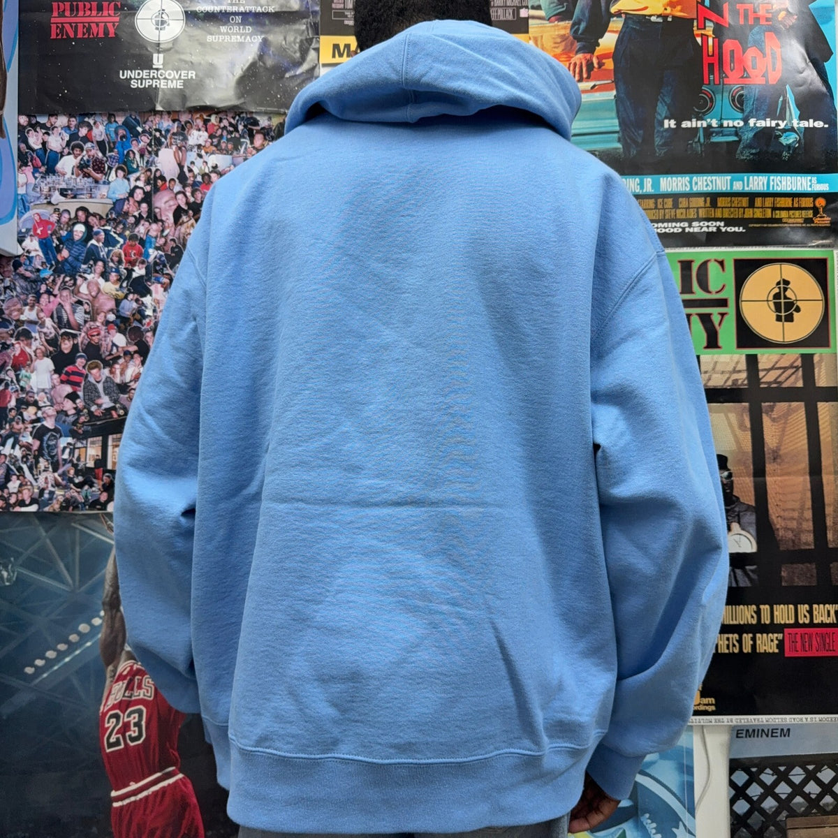 SUPREME FW25 CLASSIC LOGO MILAN SHOP HOODIE