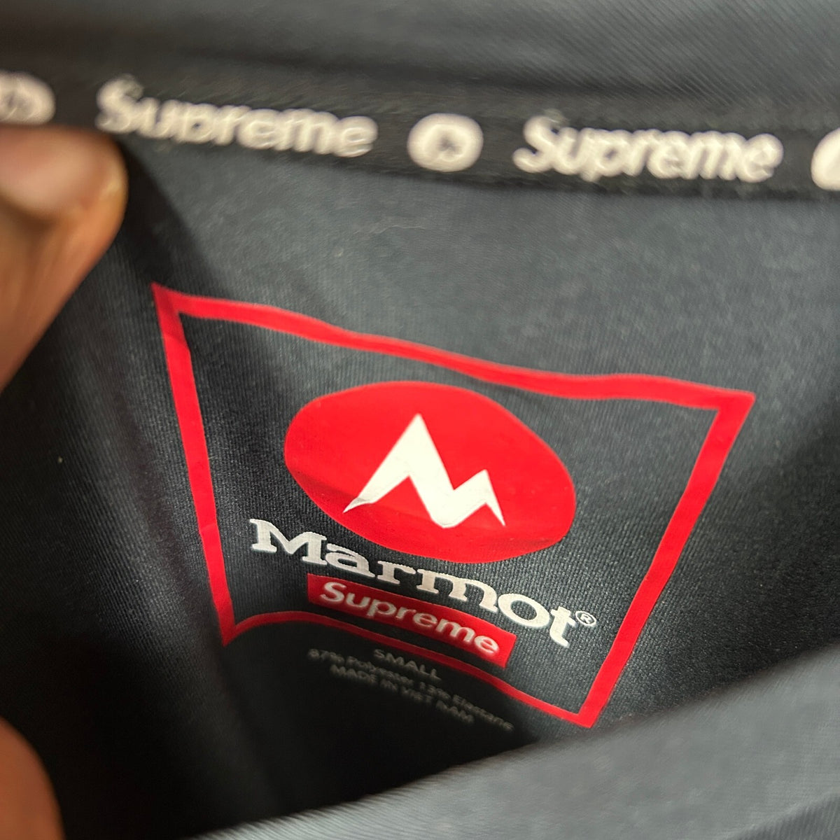 SUPREME MARMOT BASE LAYER L/S TOP FW25