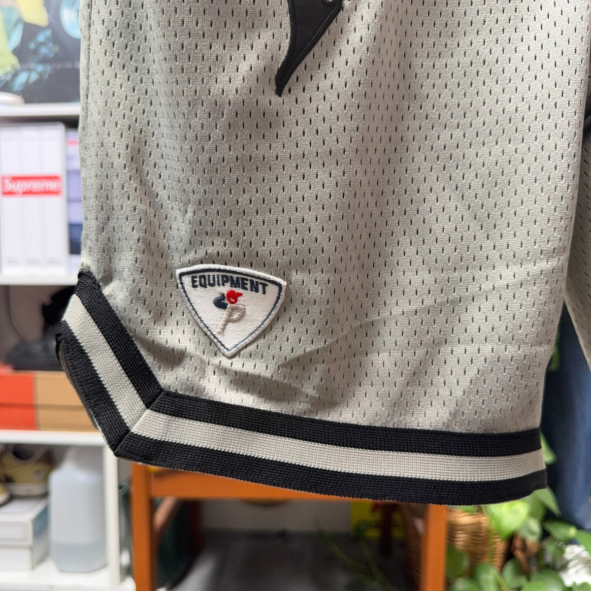 PALACE SS23 HESH ATHLETIC SHORTS GREY