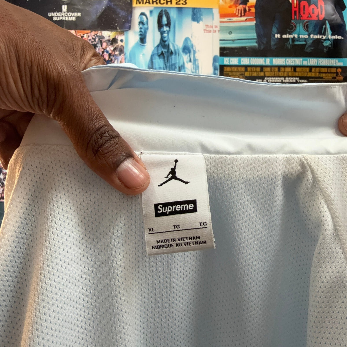 SUPREME JORDAN SS26 TRACK JACKET