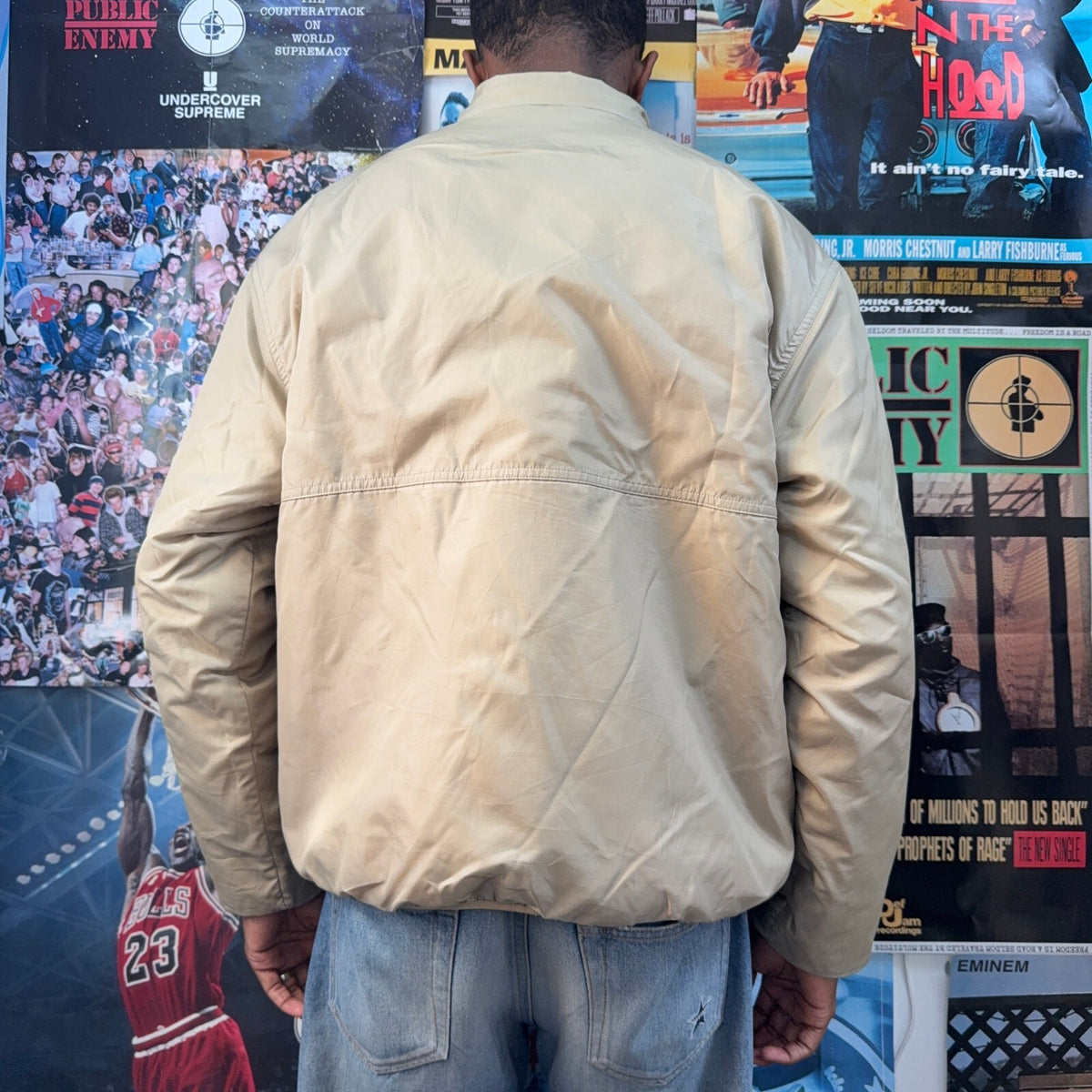 SUPREME FW22 GEO REVERSIBLE WINDSTOPPER FLEECE JACKET