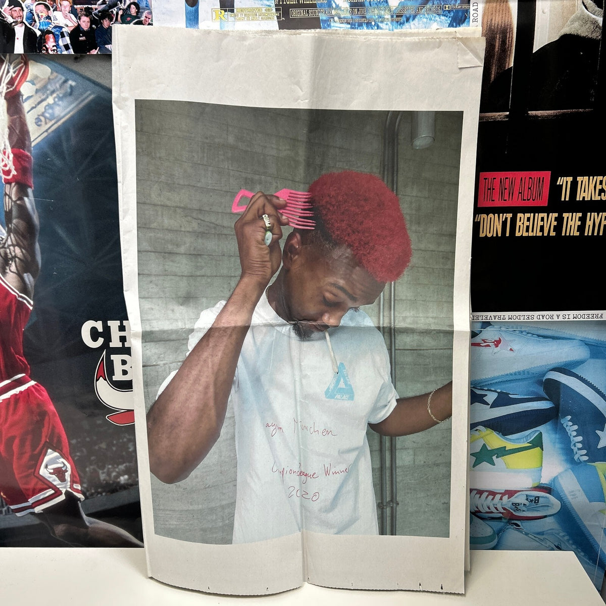PALACE SKATEBOARDS JURGEN TELLER NEWSPAPER