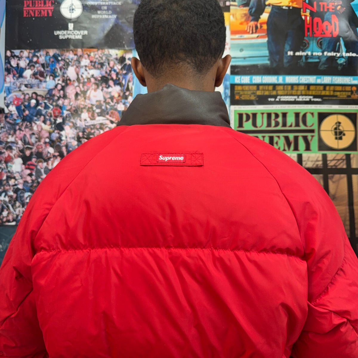 SUPREME SS24 REVERSIBLE DOWN PUFFER JACKET