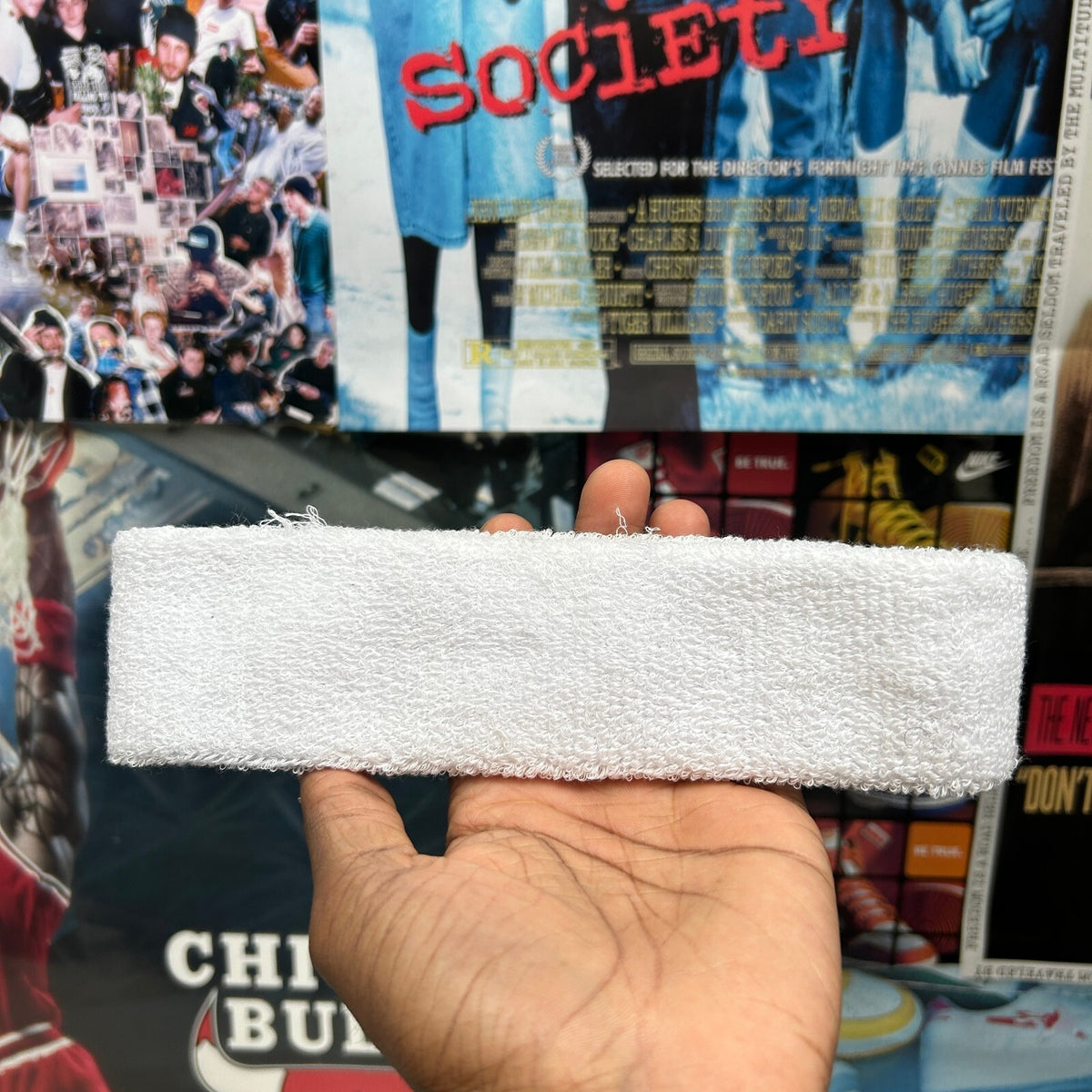 CPFM X NIKE FW22 WHITE SWEATBAND / HEADBAND