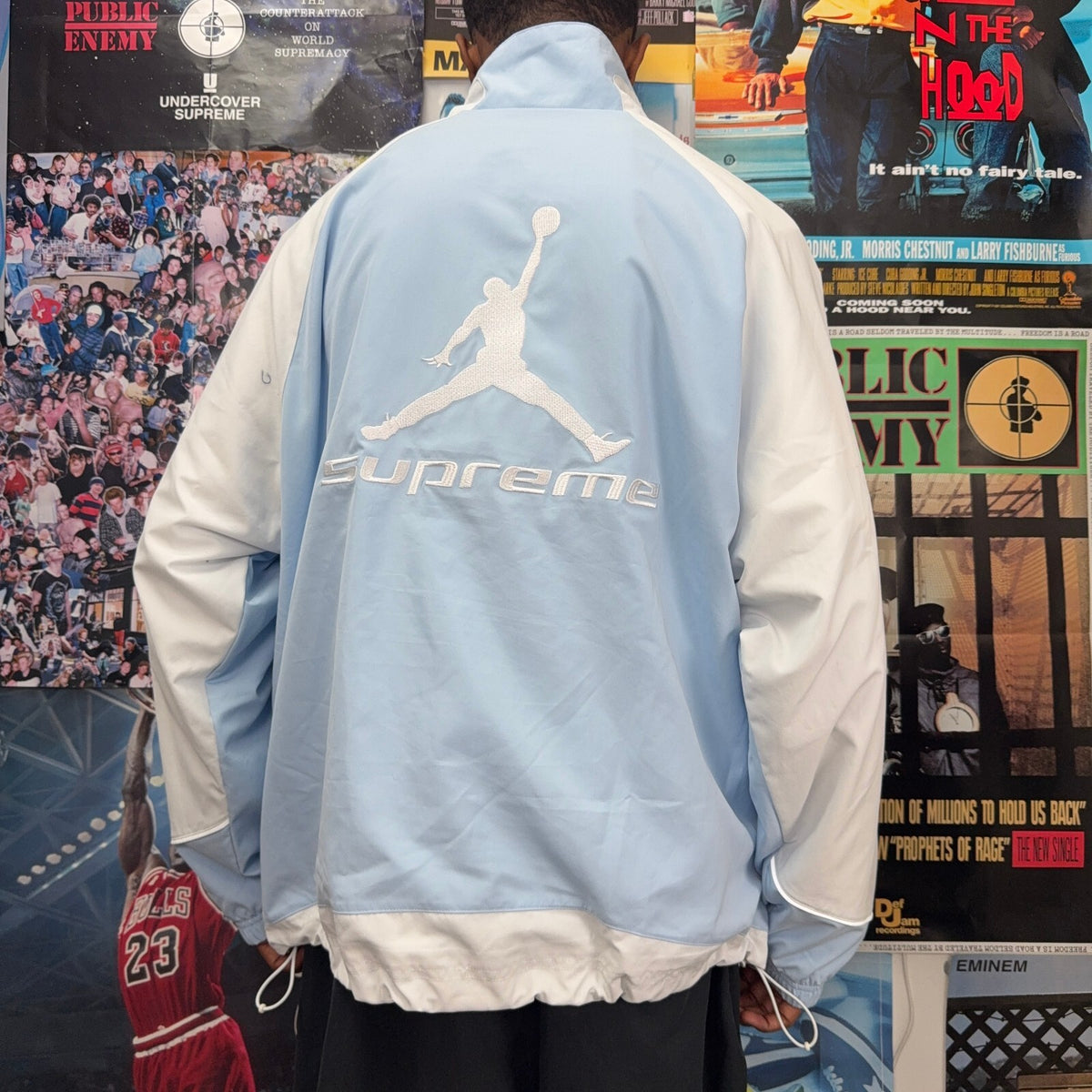 SUPREME JORDAN SS26 TRACK JACKET