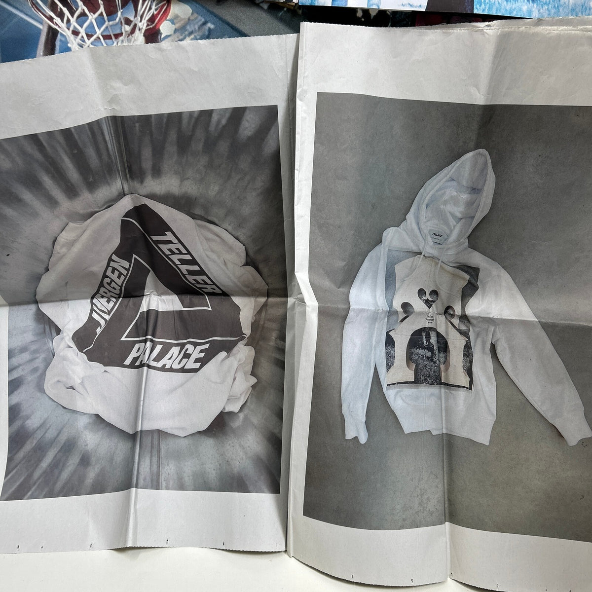 PALACE SKATEBOARDS JURGEN TELLER NEWSPAPER